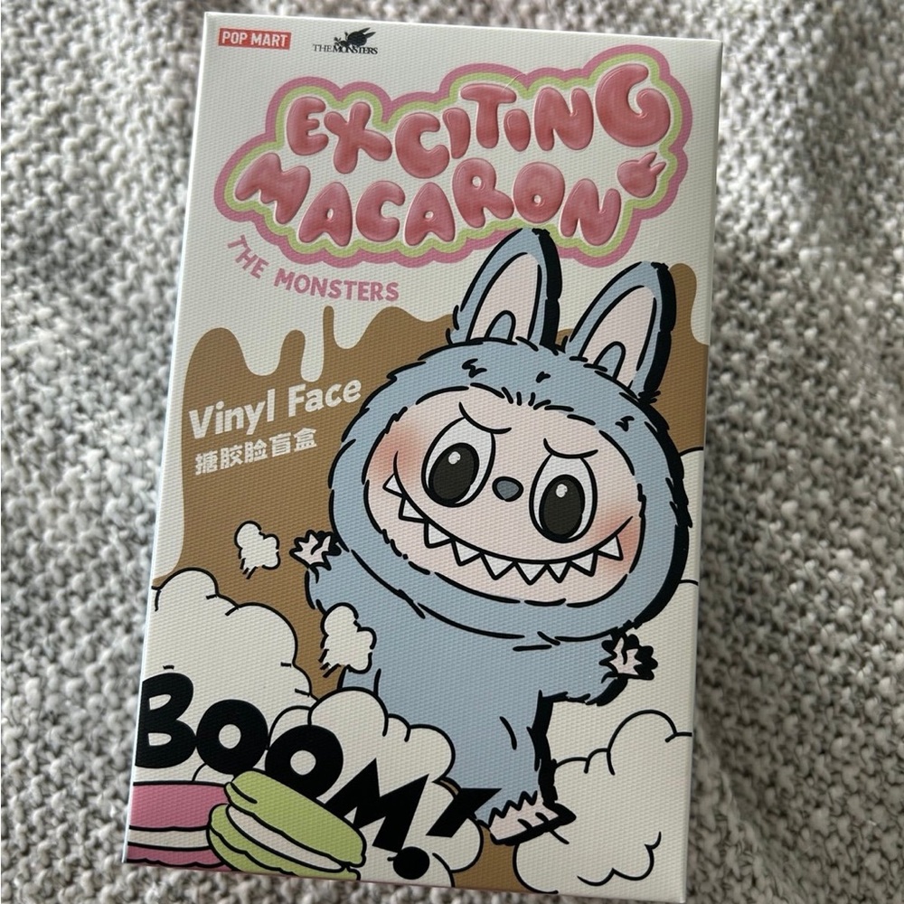 Exciting Macaron Vinyl Face Toy